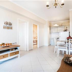 8 Bedroom villa with pool & seaview, near Acharavi, sleeps 16-18